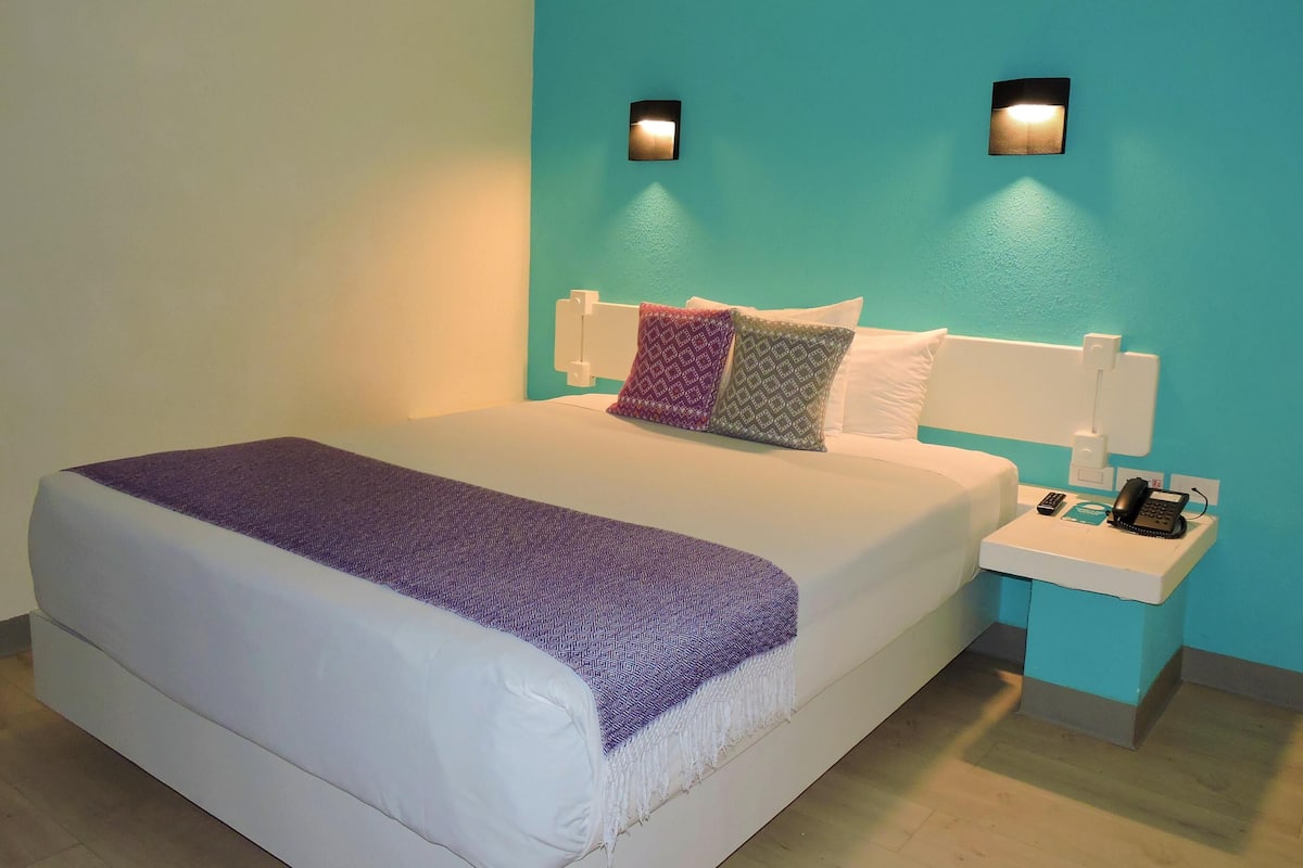 In-room safe, blackout drapes, iron/ironing board, Internet