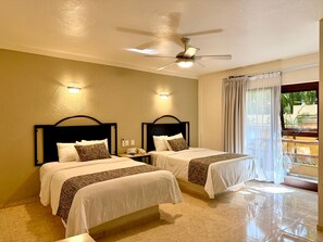 Standard Double Room, Balcony | In-room safe, iron/ironing board, free cribs/infant beds, rollaway beds