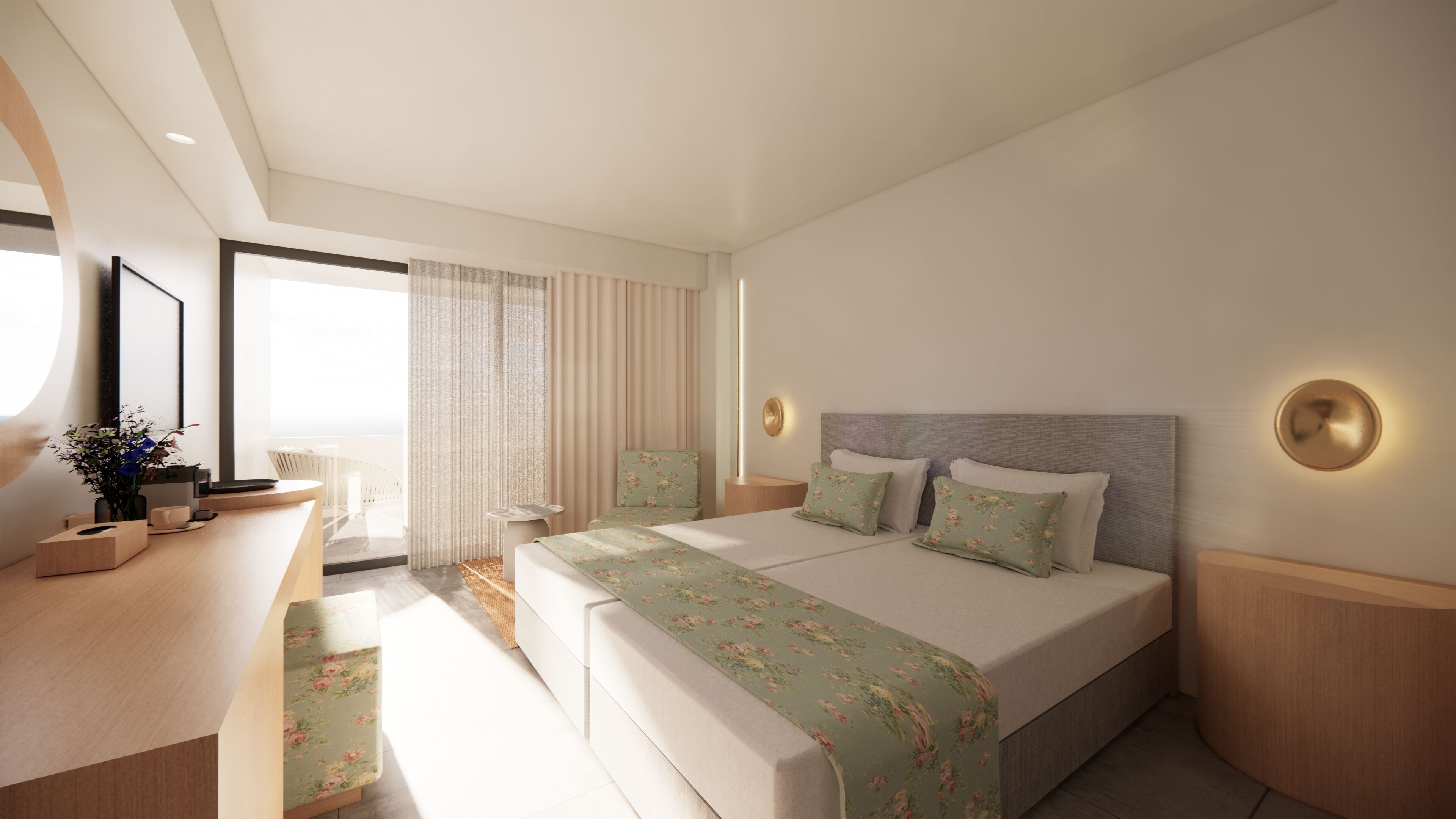 Premium bedding, minibar, in-room safe, desk