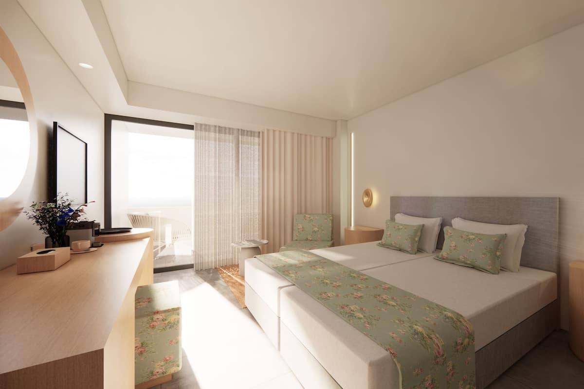 Signature sea view | Premium bedding, minibar, in-room safe, desk