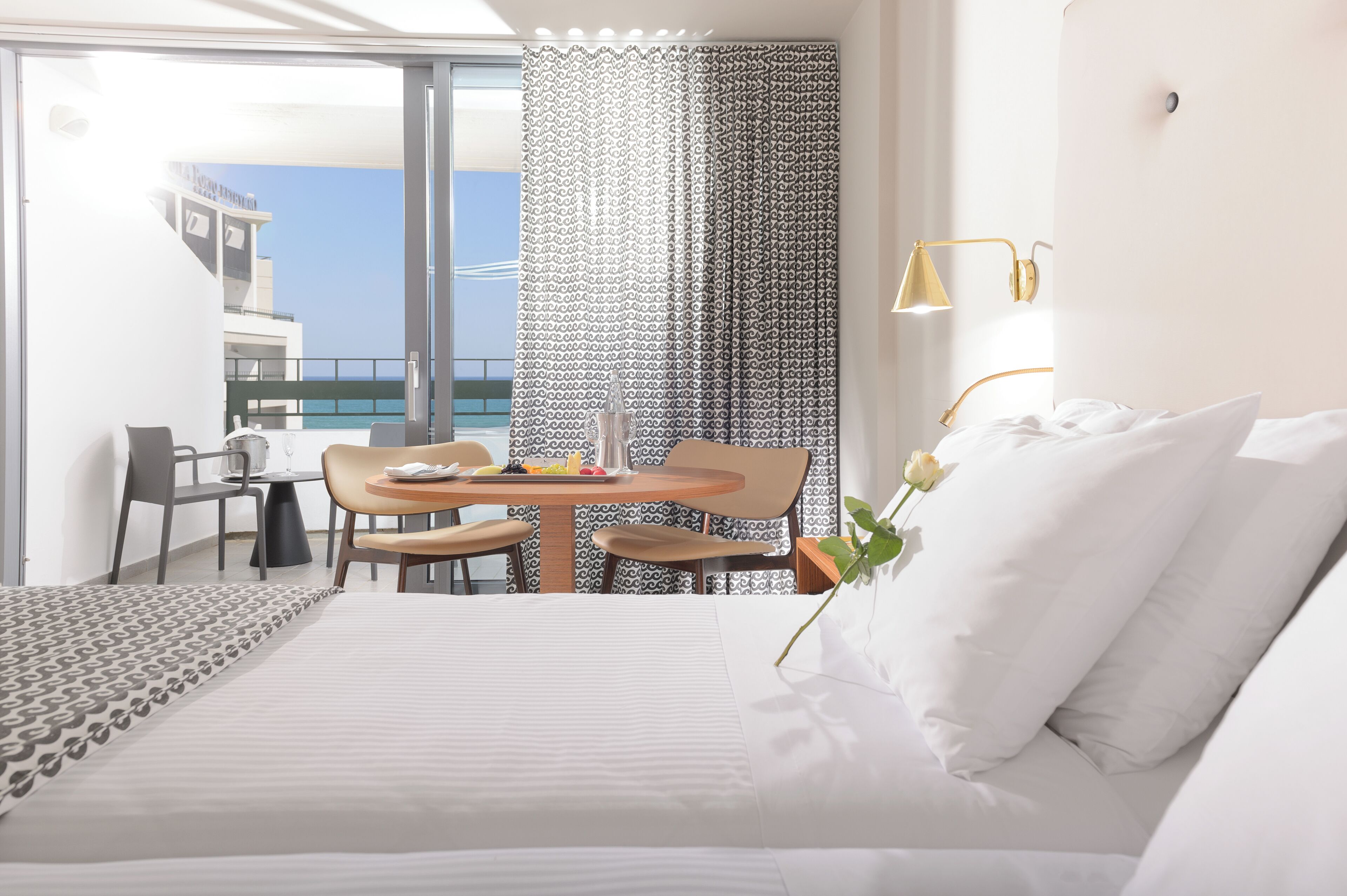 Premium bedding, minibar, in-room safe, desk