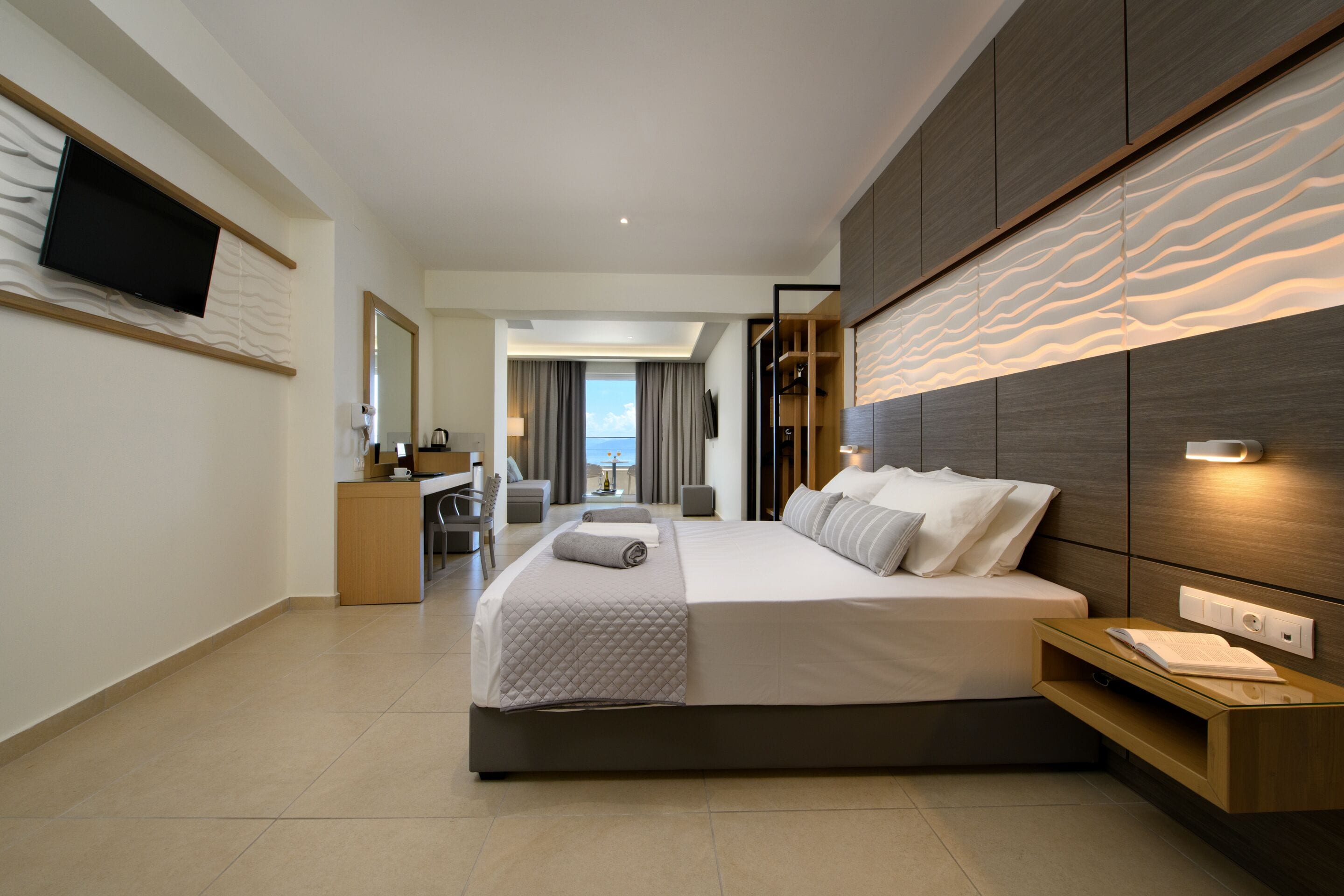 Deluxe studio suite | Verduisterende gordijnen, geluiddichte muren, gratis wifi, beddengoed