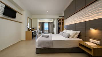 Deluxe studio suite | Verduisterende gordijnen, geluiddichte muren, gratis wifi, beddengoed