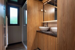 Familie chalet | Badkamer