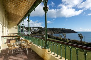 Superior Double Room, Sea View | In-room safe, individually decorated, desk, iron/ironing board - The Falmouth Hotel (Falmouth)