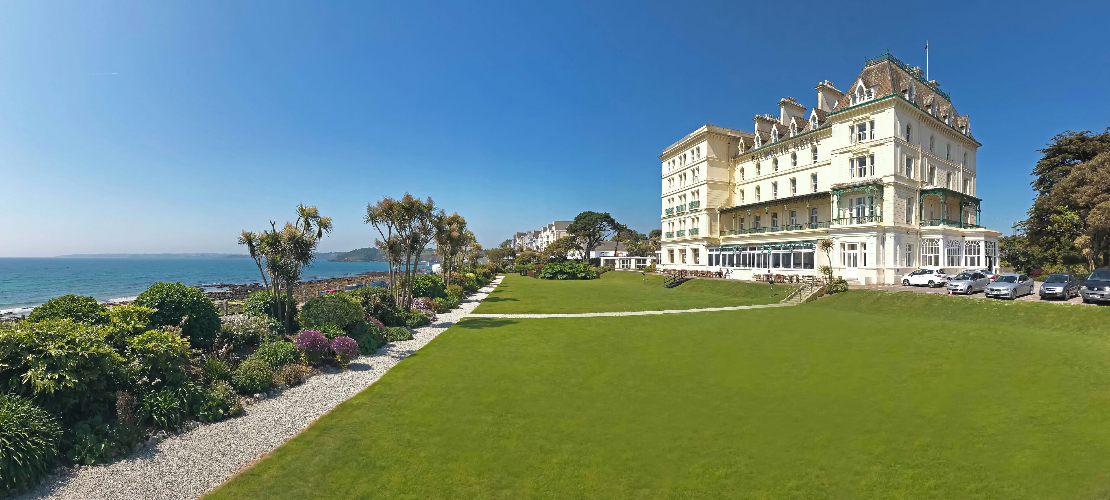 Majoituspaikan julkisivu