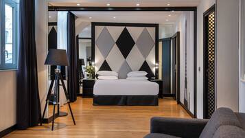 1 slaapkamer, luxe beddengoed, een kluis op de kamer