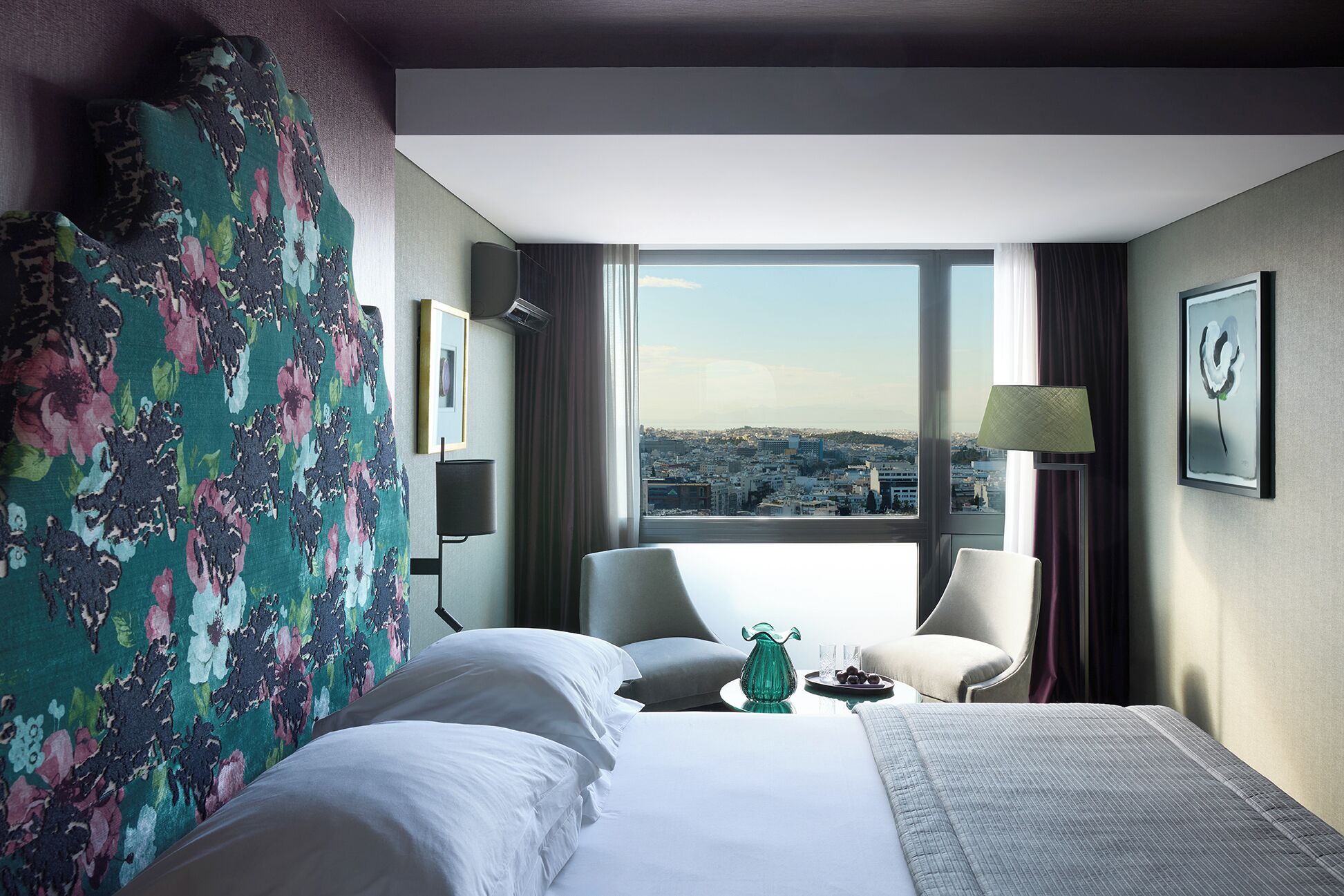 Deluxe Double or Twin, City View | Ropa de cama hipoalergénica, caja fuerte, cortinas opacas
