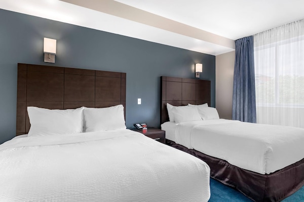 Rom – standard, 2 queensize-senger, ikke-røyk | Sengetøy av topp kvalitet, dundyner og senger med Select Comfort-madrass