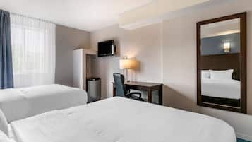 Standard Room, 2 Queen Beds, Non Smoking | Premium bedding, down comforters, Select Comfort beds, desk