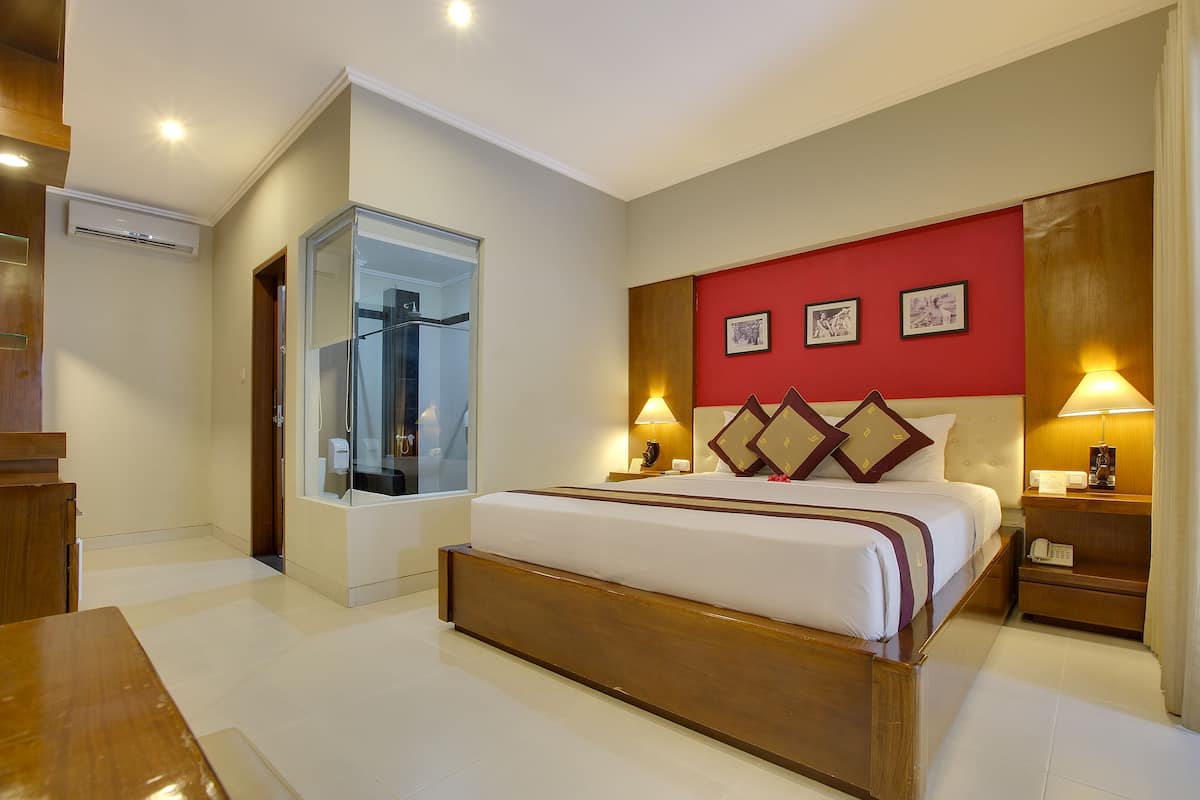Chambre Double Deluxe (with Day Bed) | Literie de qualité supérieure, minibar, coffres-forts dans les chambres