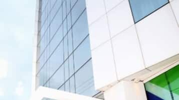 Fassade der Unterkunft