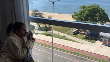 Quarto casal luxo, 1 cama de casal | Vista para a água