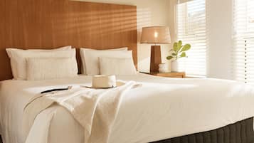 1 chambre, literie de qualité supérieure, couette en duvet d'oie