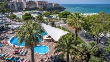 Uitzicht vanaf balkon