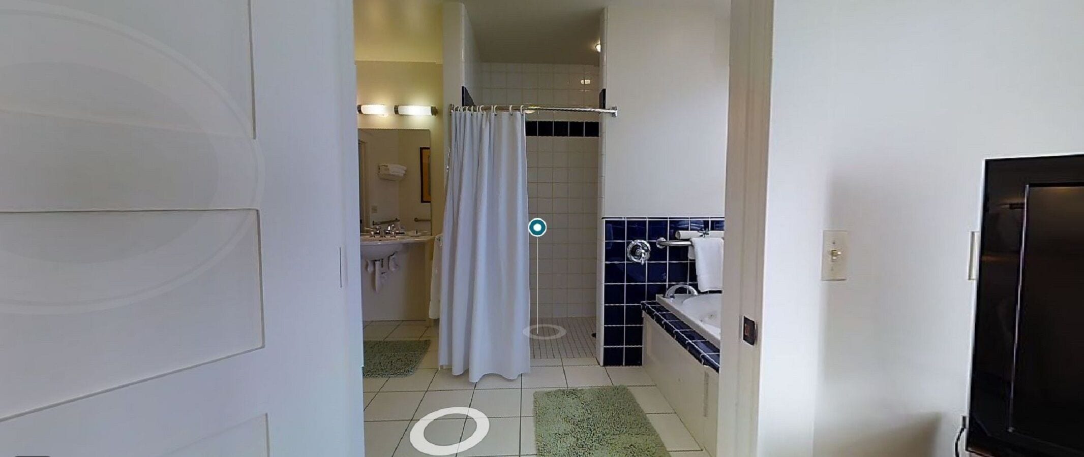 suite, 1 king bed, garden view (no pets or children) | bathroom | towels