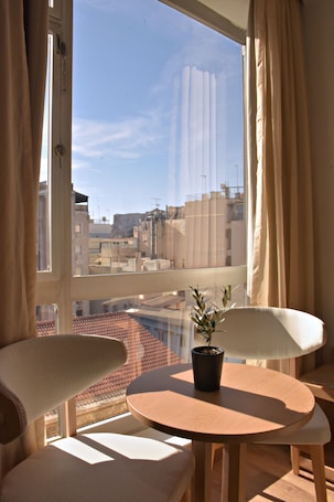 Double or Twin Room with Acropolis View | View from room