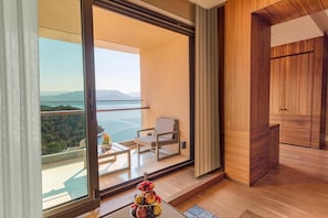 Premium bedding, memory-foam beds, minibar, in-room safe