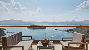 小型套房, 海景 | 阳台