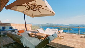 Presidential Suite, Sea View | Terrace/patio