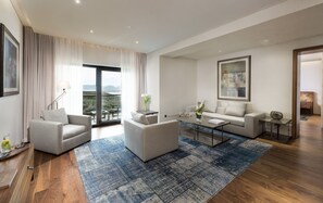 Premium bedding, memory-foam beds, minibar, in-room safe