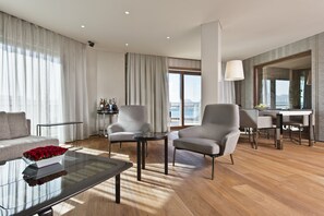 Suite Présidentielle, vue mer | Coin séjour