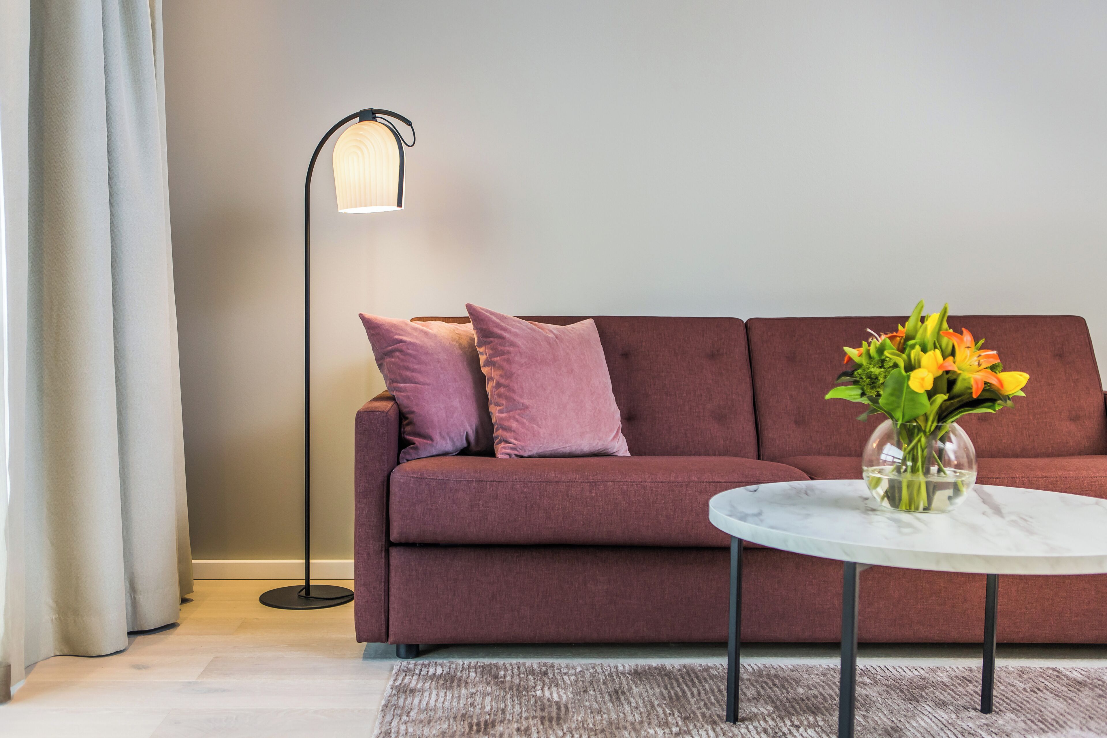 deluxe double room, 1 double bed with sofa bed, non smoking | premium bedding, pillow-top beds, desk, laptop workspace