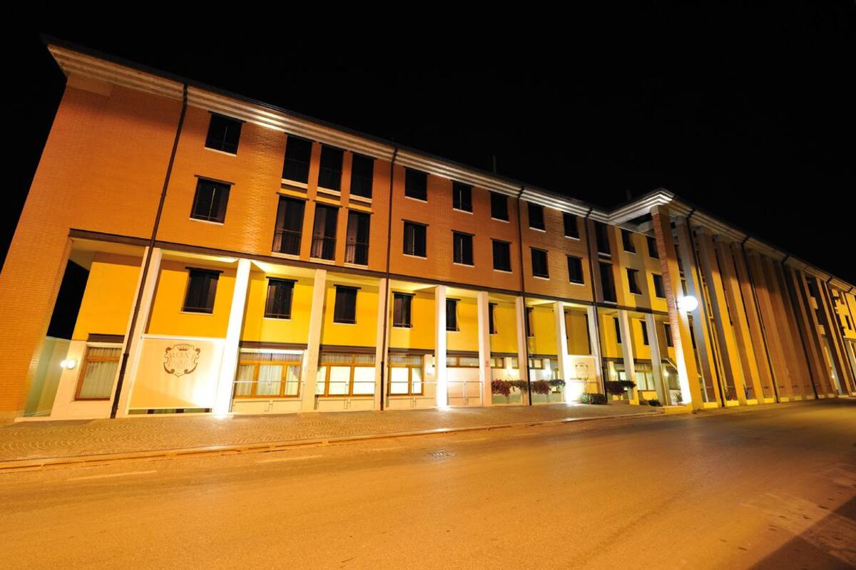 front of property – evening/night