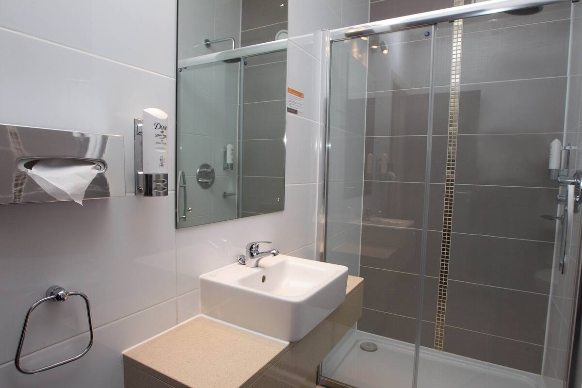 classic double & single room | premium bedding, in-room safe, desk, iron/ironing board