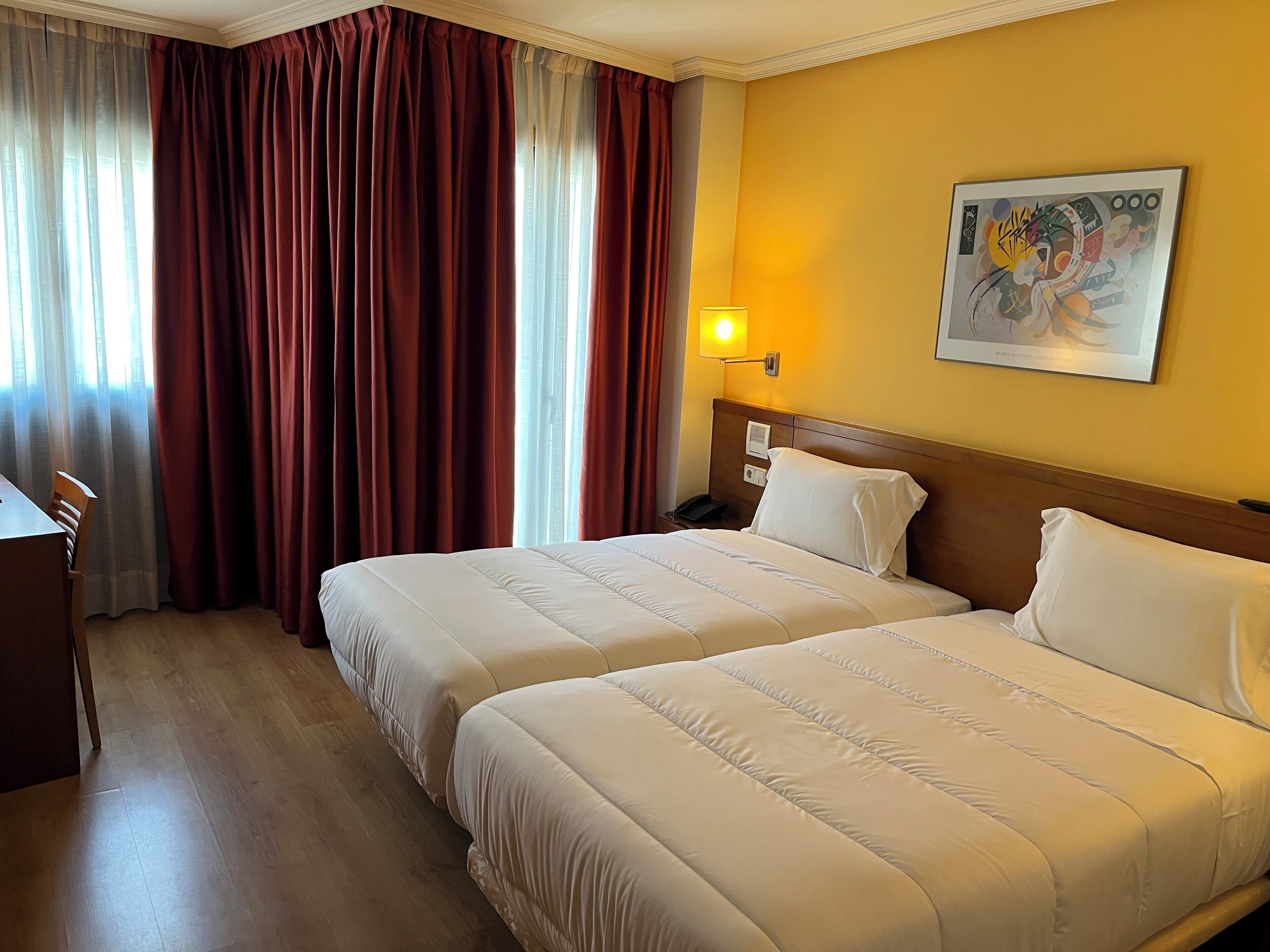 Minibar, in-room safe, desk, blackout drapes
