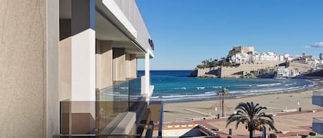 Uitzicht vanuit de kamer