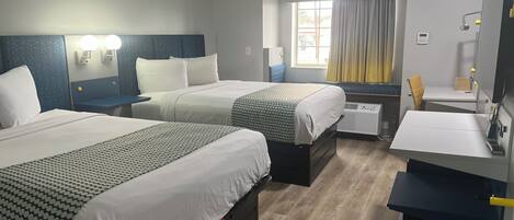 Chambre Standard, 2 grands lits, non-fumeurs | Wi-Fi gratuit, draps fournis