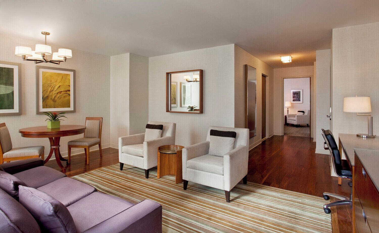 westin, junior suite, 1 king bed with sofa bed, city view | egyptian cotton sheets, premium bedding, down duvets, pillow-top beds