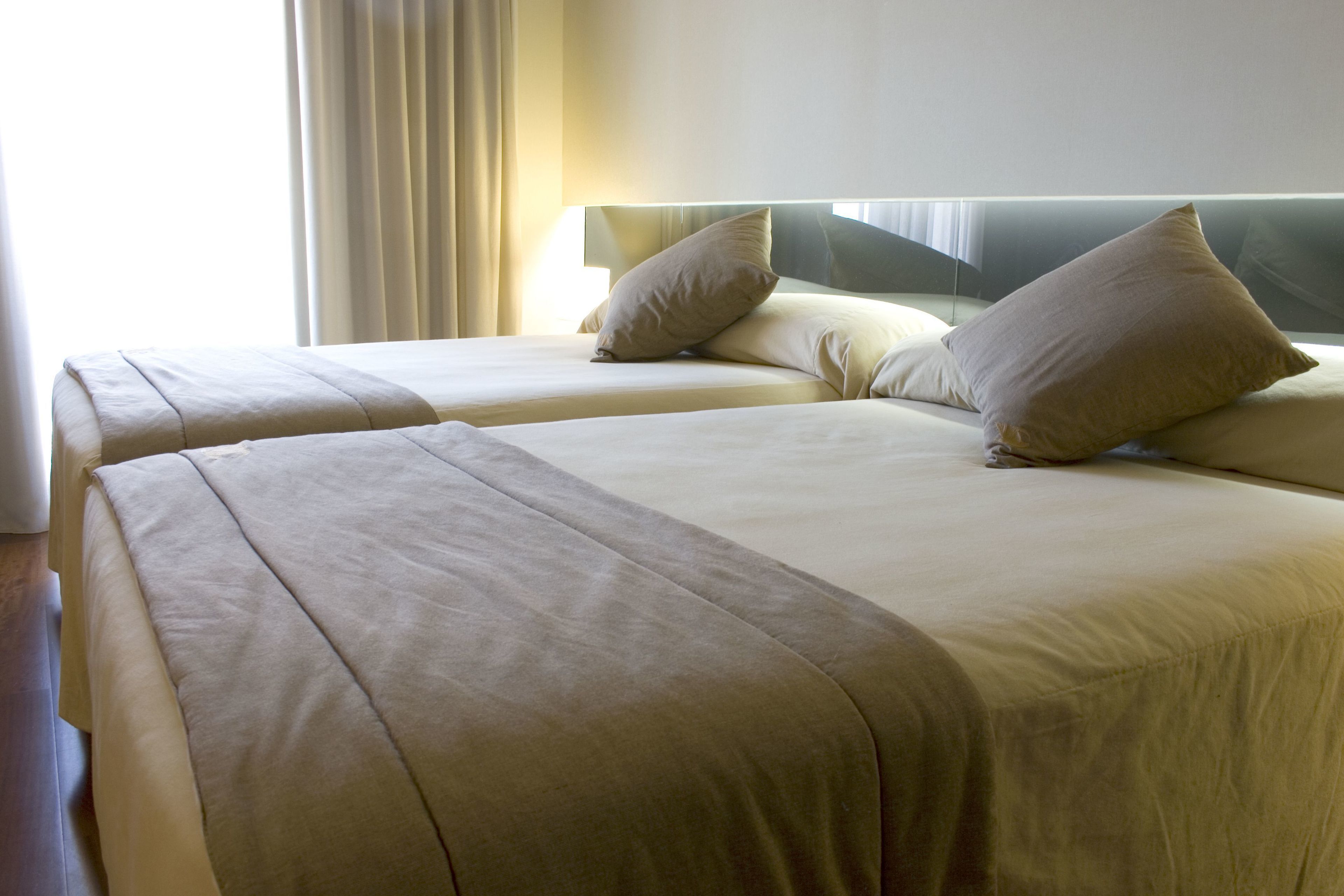 Down duvets, minibar, in-room safe, desk