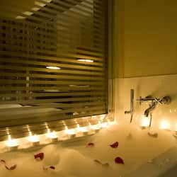 Superior Double Room | Bathroom | Designer toiletries, hair dryer, bathrobes, bidet