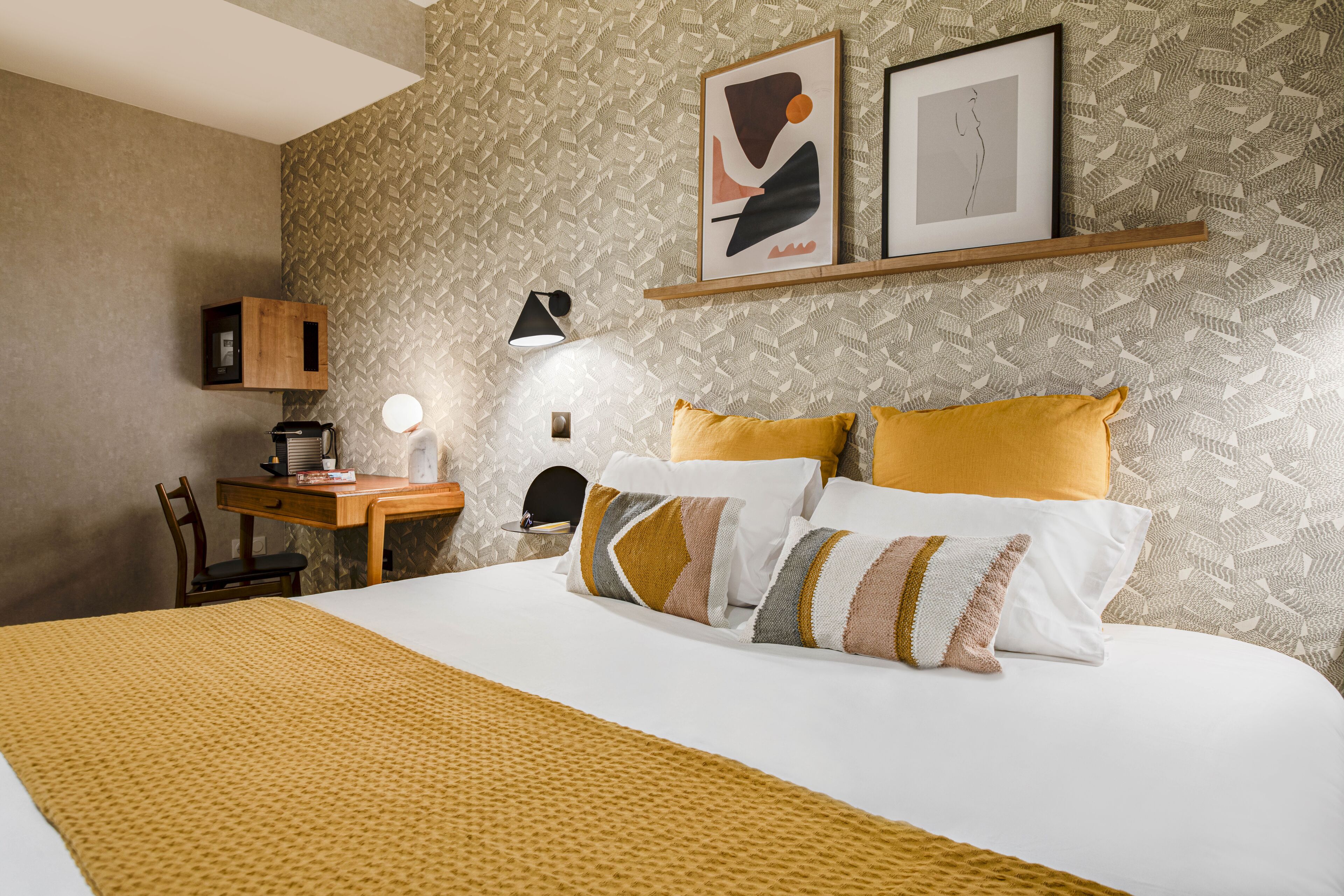 comfort double room | premium bedding, in-room safe, blackout curtains, iron/ironing board