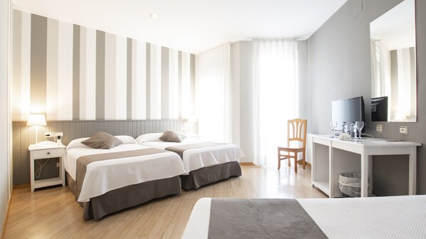 Desk, free cots/infant beds, rollaway beds, free WiFi