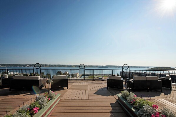 Vista desde la propiedad