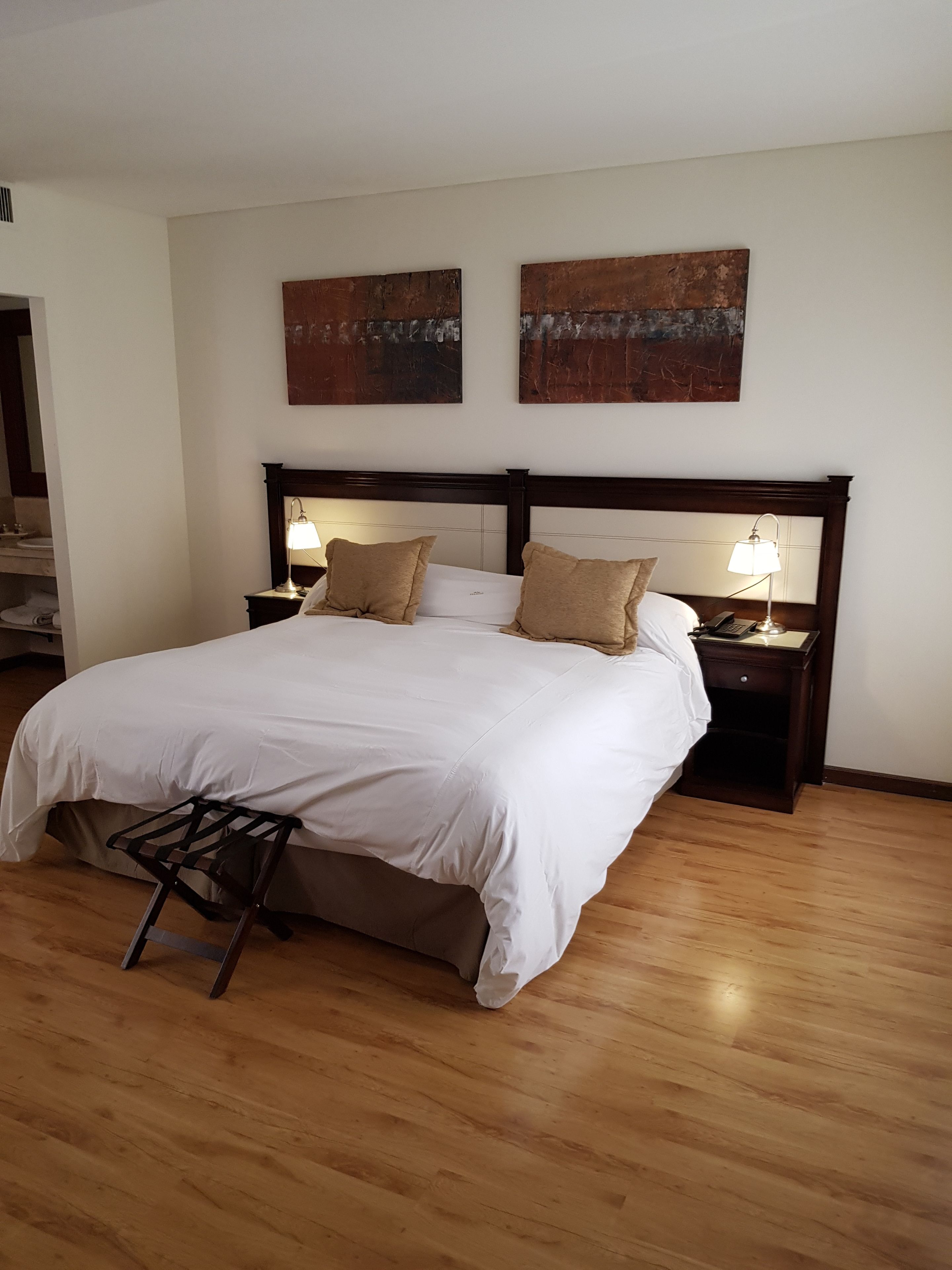 classic double or twin room | street view