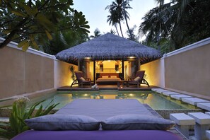 Deluxe-Villa, eigener Pool, zum Garten hin (Island Villa) | Eigener Pool