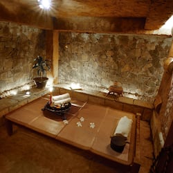 Salas de tratamiento para parejas, tratamientos corporales, aromaterapia
