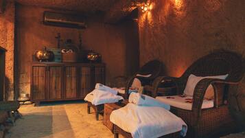 Couples treatment room(s), body treatments, aromatherapy