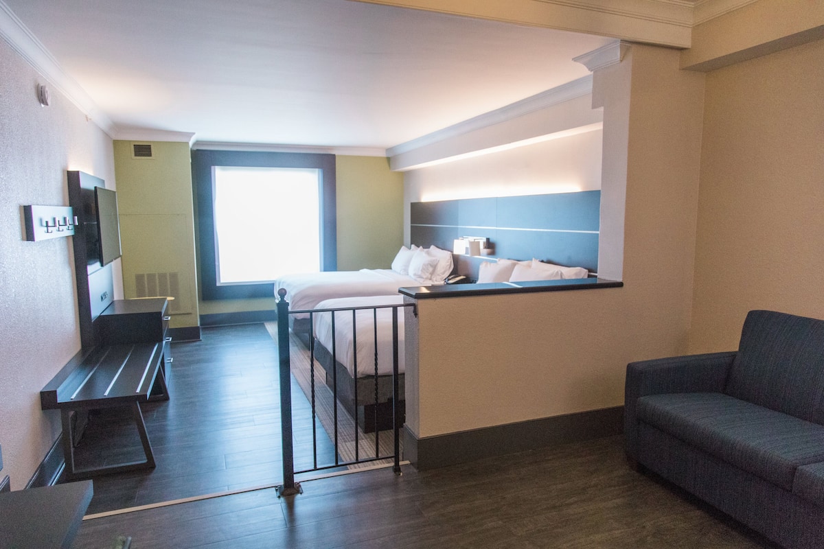 premium bedding, in-room safe, desk, iron/ironing board