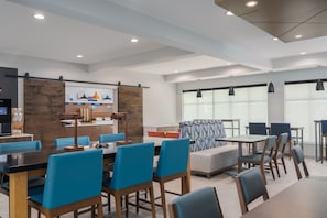 Free buffet breakfast