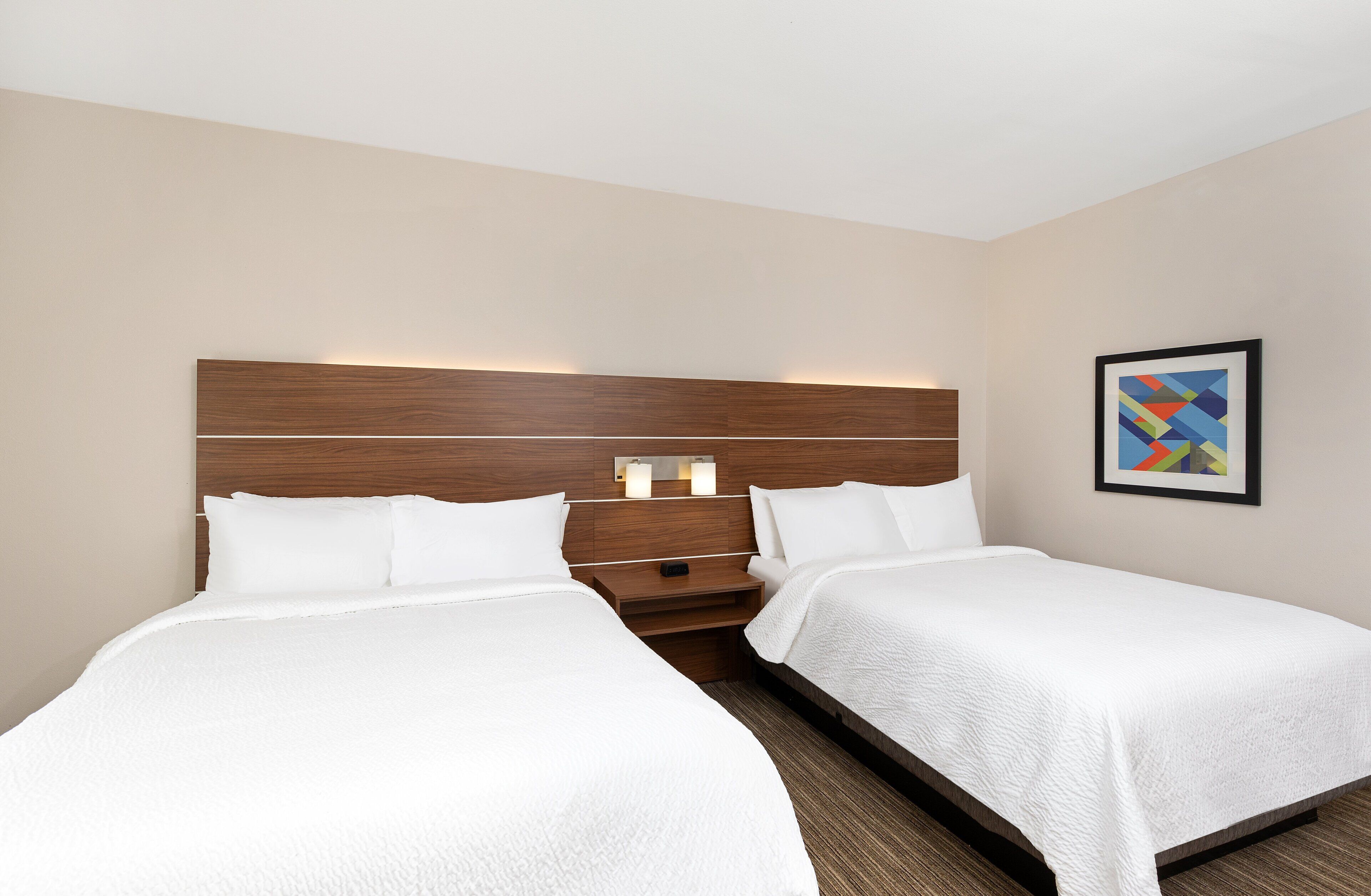 standard room, 2 queen beds, accessible (communications) | in-room safe, desk, iron/ironing board, free cots/infant beds