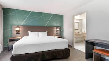 Premium bedding, pillow-top beds, in-room safe, desk