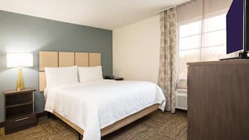 Desk, iron/ironing board, free WiFi, bed sheets