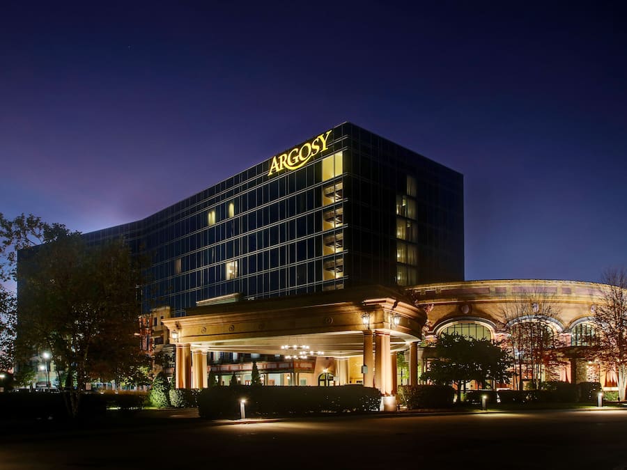 Front of property – evening/night