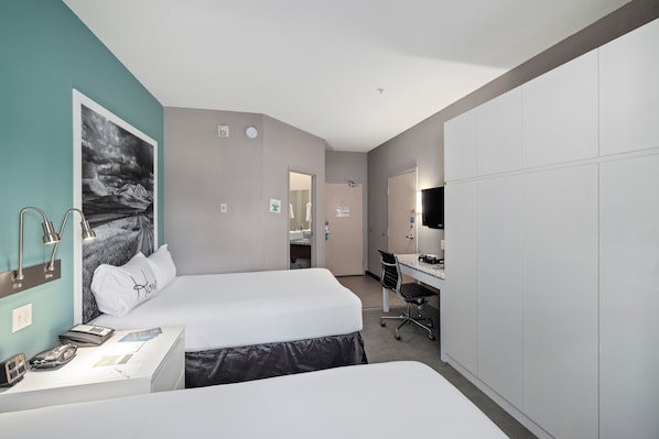 Premium bedding, individually decorated, individually furnished, desk
