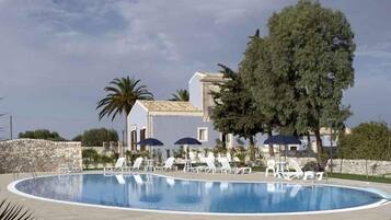 Seasonal outdoor pool